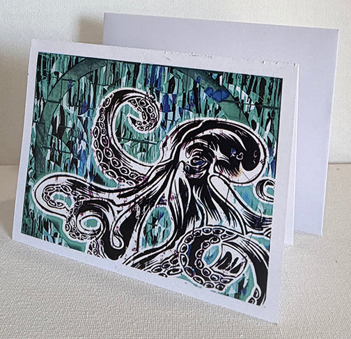 Octopus Greeting Card